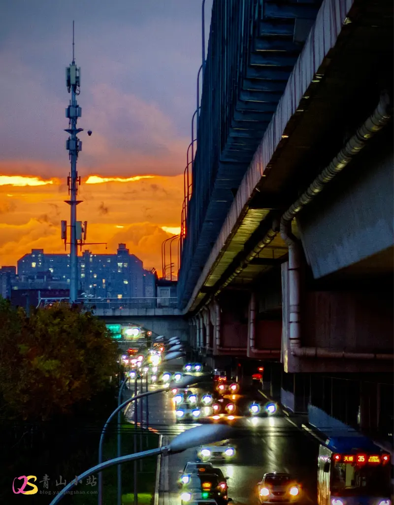 帝都晚景