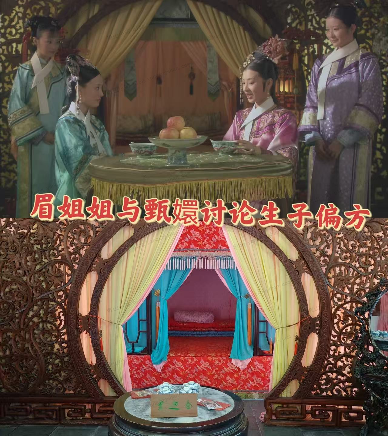 眉姐姐与甄嬛讨论生子偏方12集
